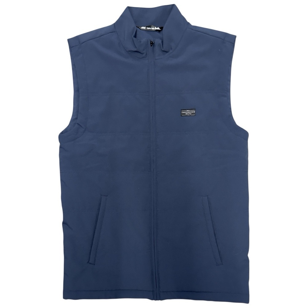 Travis Mathew Mens Size‎ Small Navy Blue Interlude Puffer Vest TravisMathew NWT